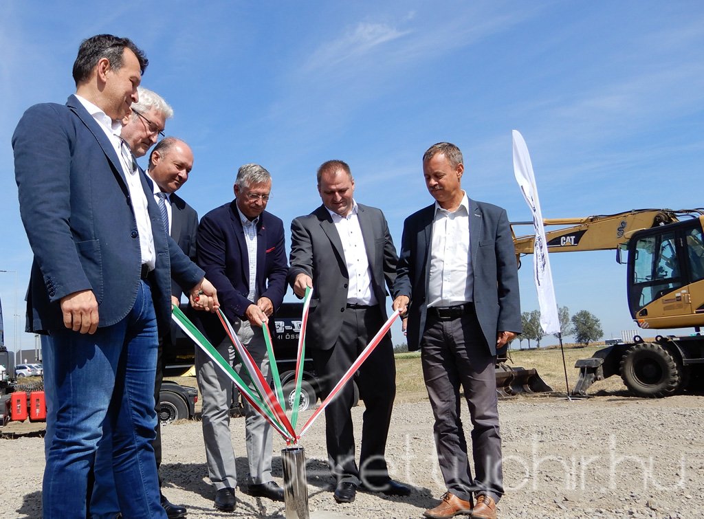 Berettyóújfalu-Tépe kerékpárút alapkőletétele 15